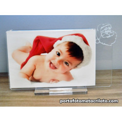 Portafoto Papa Noel