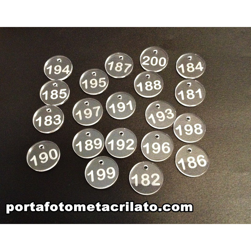Fichas redondas Fichas redondas