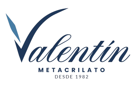 Logo Metacrilato Valentín - Metacrilato a medida
